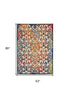 Rainbow Colored Indoor Outdoor Runner Rug